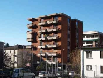 Lo stabile della sede Miralux Fiduciaria a Viganello